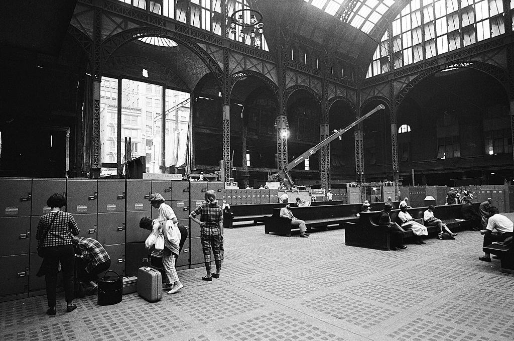 Penn Station, during the Demolition.