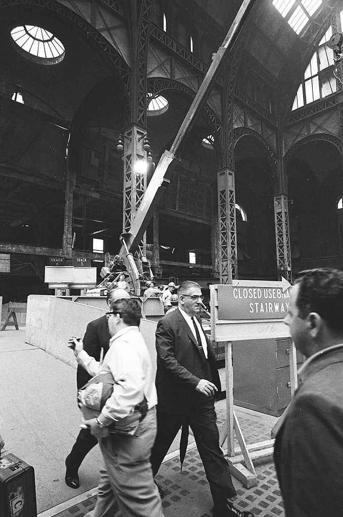 Penn Station, During the Demolition.