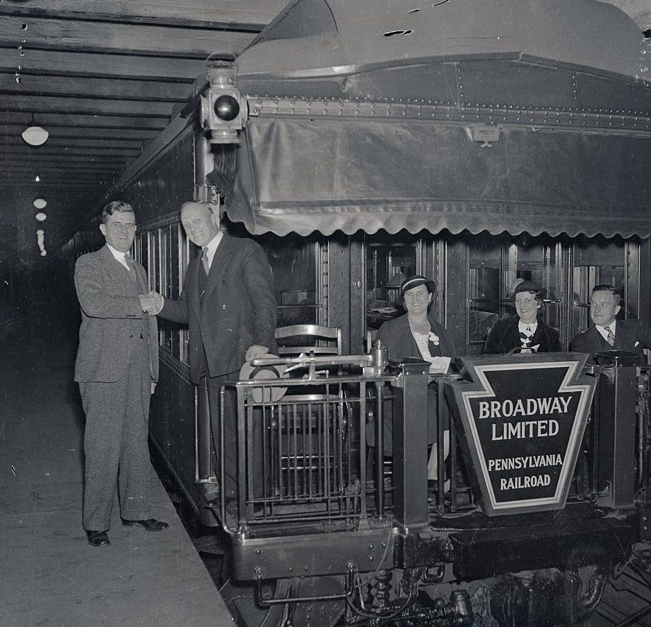 Broadway Limited beginning its first run.