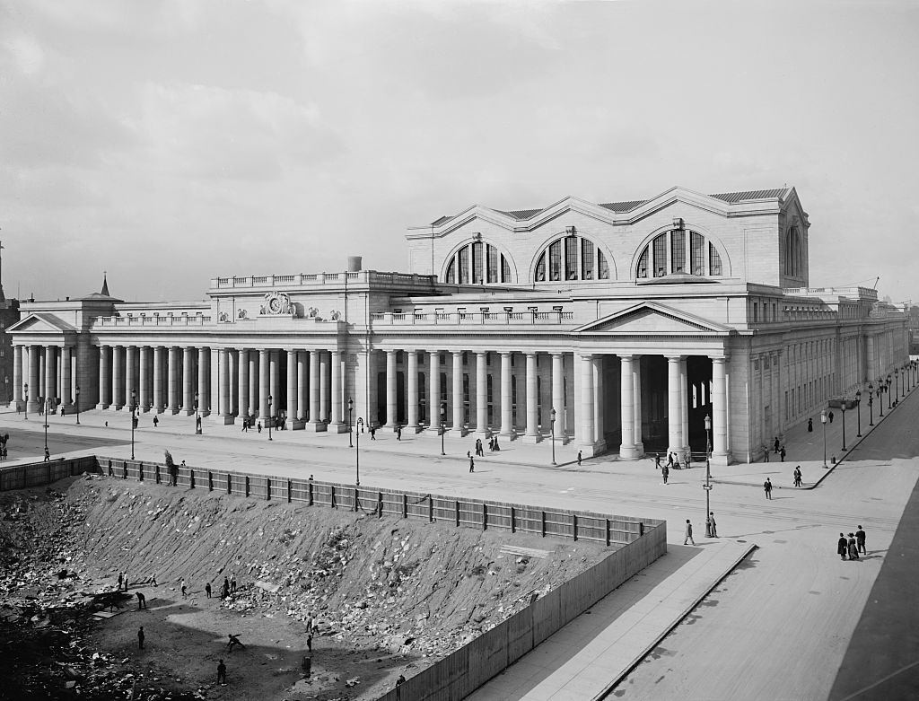 Pennsylvania Station, New York City, 1910.