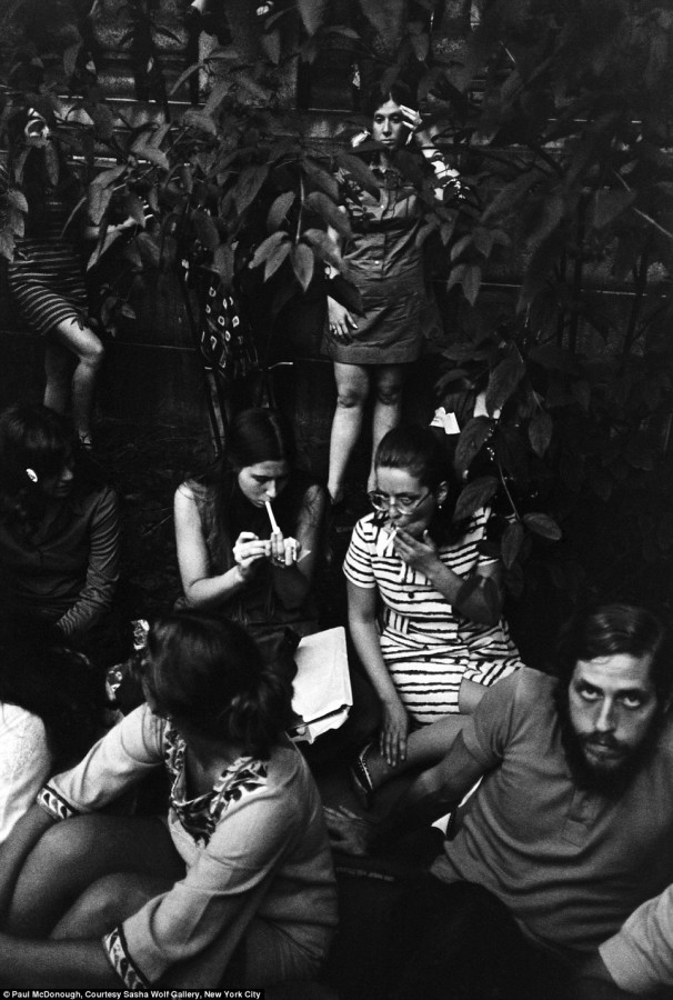 Bryant Park Concert, NYC, 1970