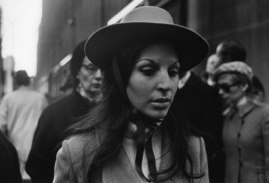 Portrait of Woman with Hat, NYC, 1968