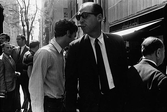 Man with Cigar, NYC, 1969