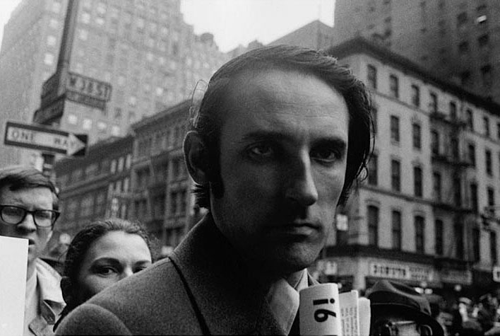 Portrait of Man with Sideburns, NYC, 1968
