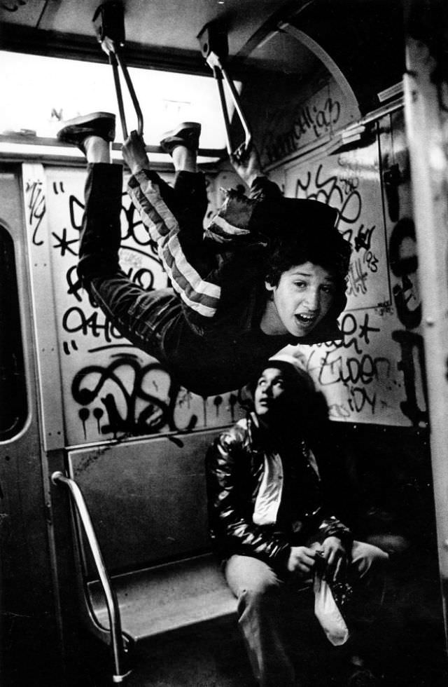 A child sex worker and a friend ride the subway home to the Bronx after a night hustling in Times Square.