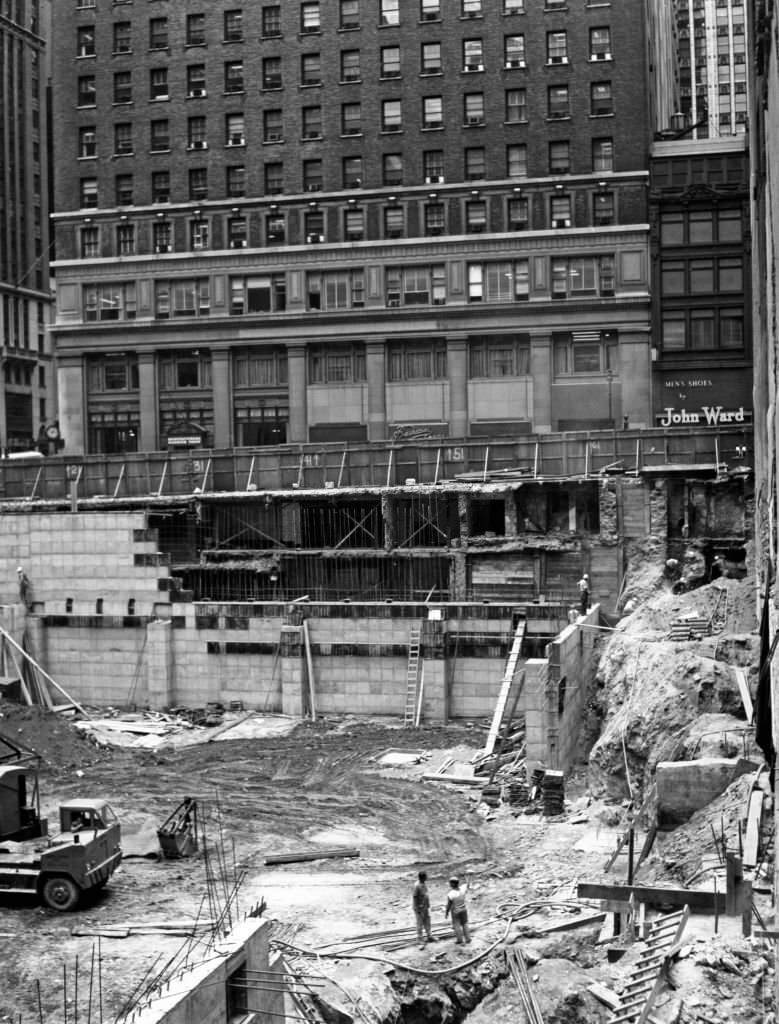 Future Site of World Trade Center North/South Towers, 1968.