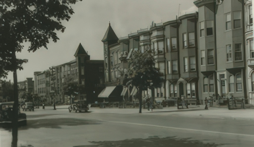 Bushwick Avenue - Granite Street Looking West, 1941