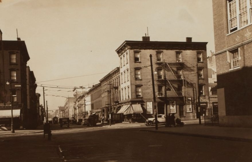 Meserole Street - Bushwick Avenue, 1934