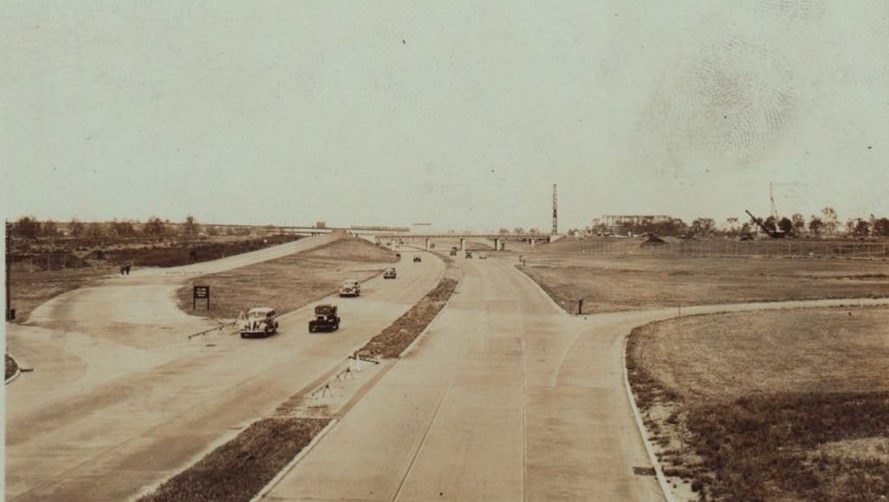Grand Central Parkwa - Horace Harding Boulevard, 1937