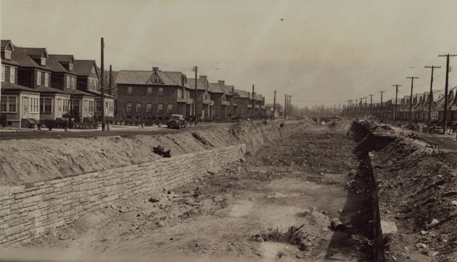Grand Central Parkwa - Parsons Boulevard, 1932