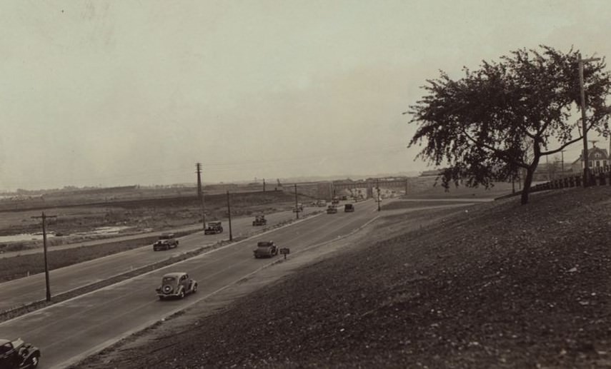 Grand Central Parkwa - Roosevelt Avenue, 1936