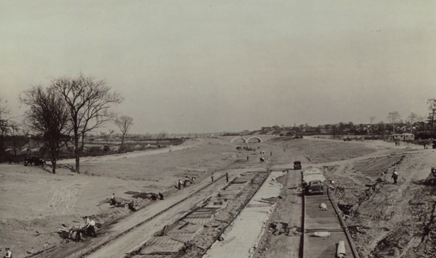Grand Central Parkway - 77th Street, 1935