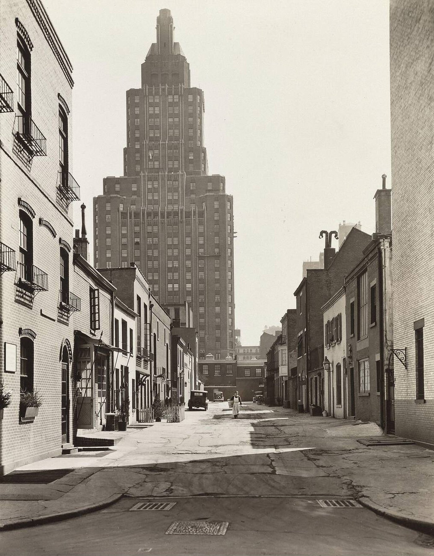Macdougal Alley, 1936.