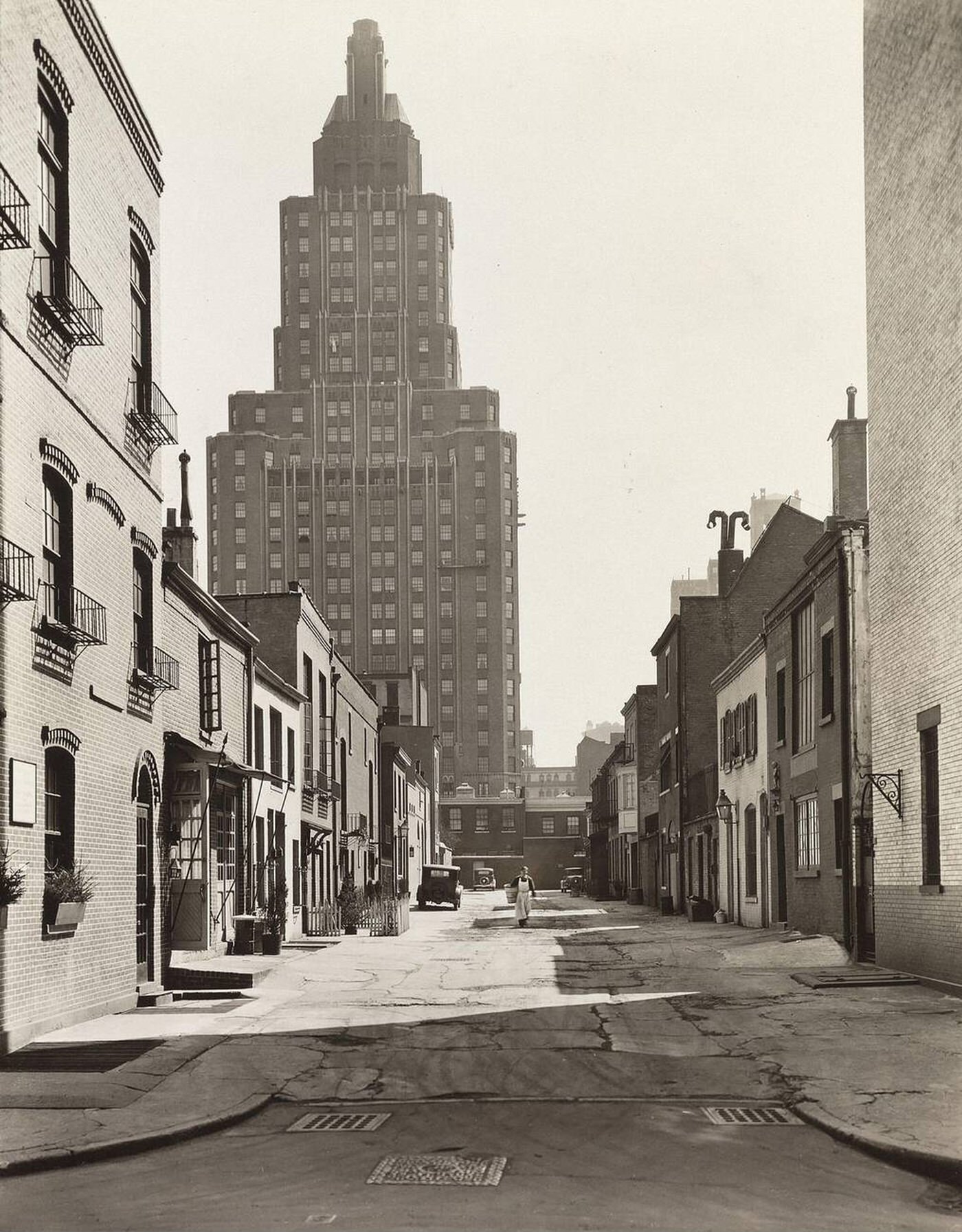 Macdougal Alley, 1936.