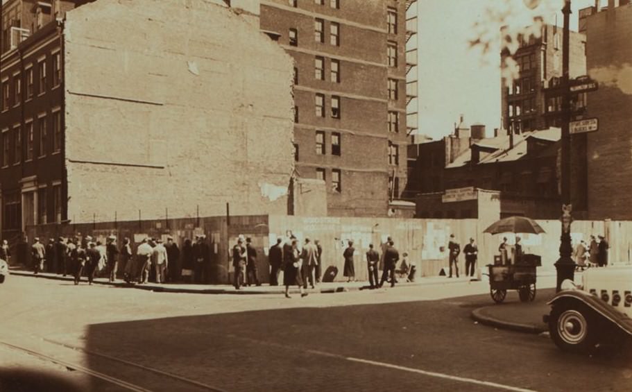 Artists And Poets In Greenwich Village, 1935.