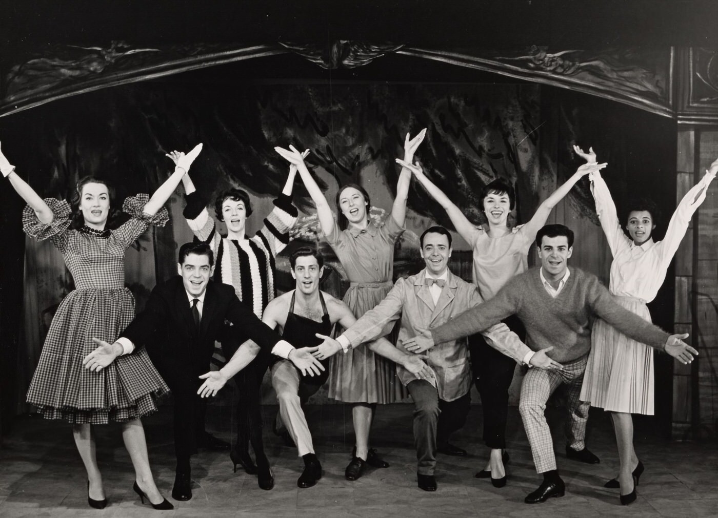 Scene From The Stage Production Greenwich Village Usa, 1960.