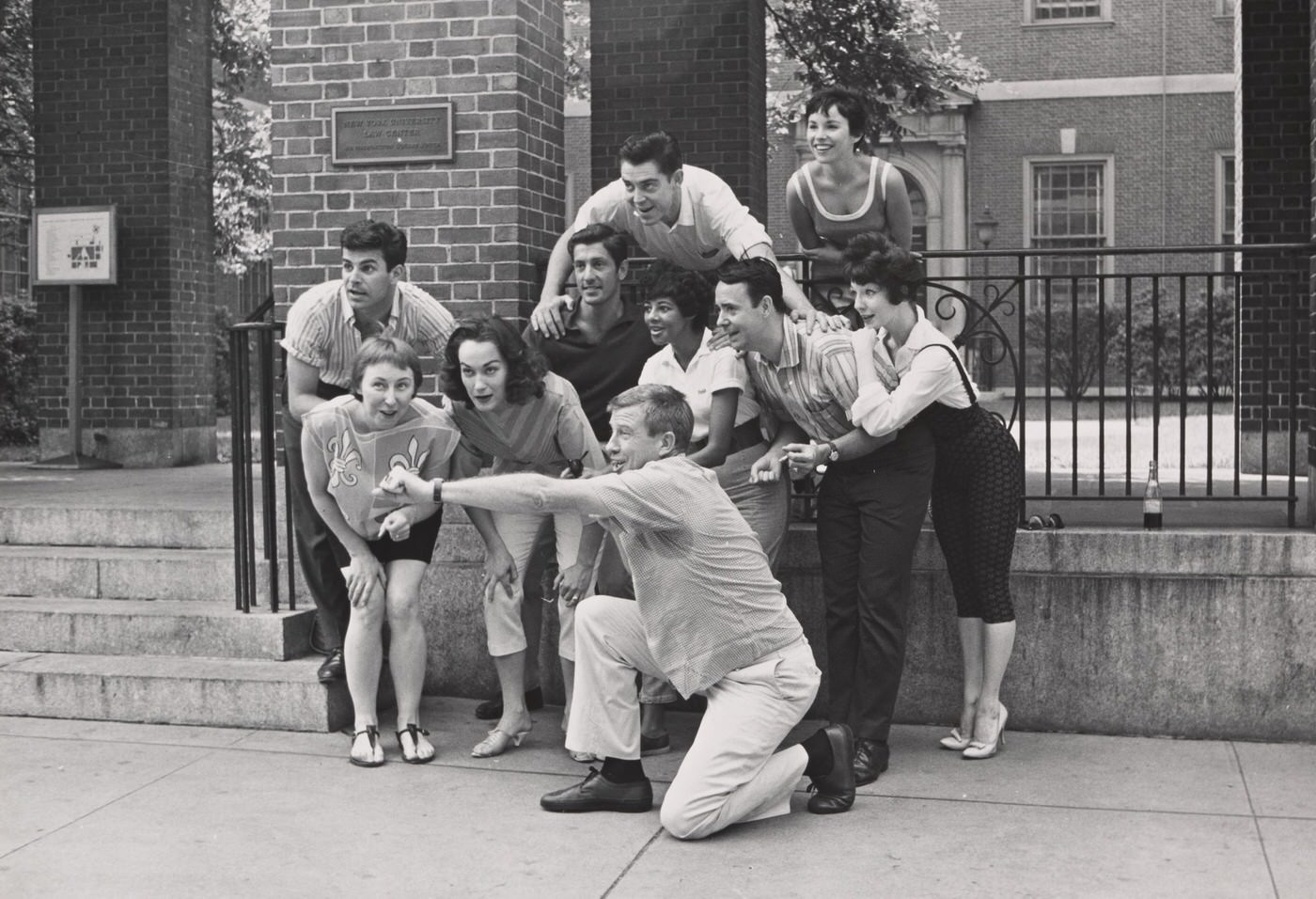 Scene From The Stage Production Greenwich Village Usa, 1960.