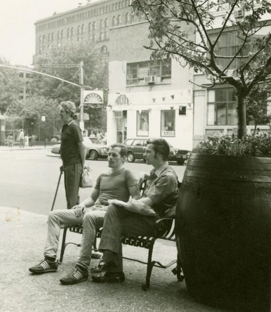 Hudson Street, Greenwich Village, New York, 1981.