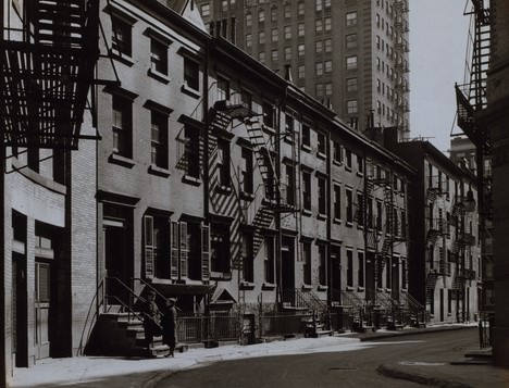 Gay Street And Christopher Street, 1940.