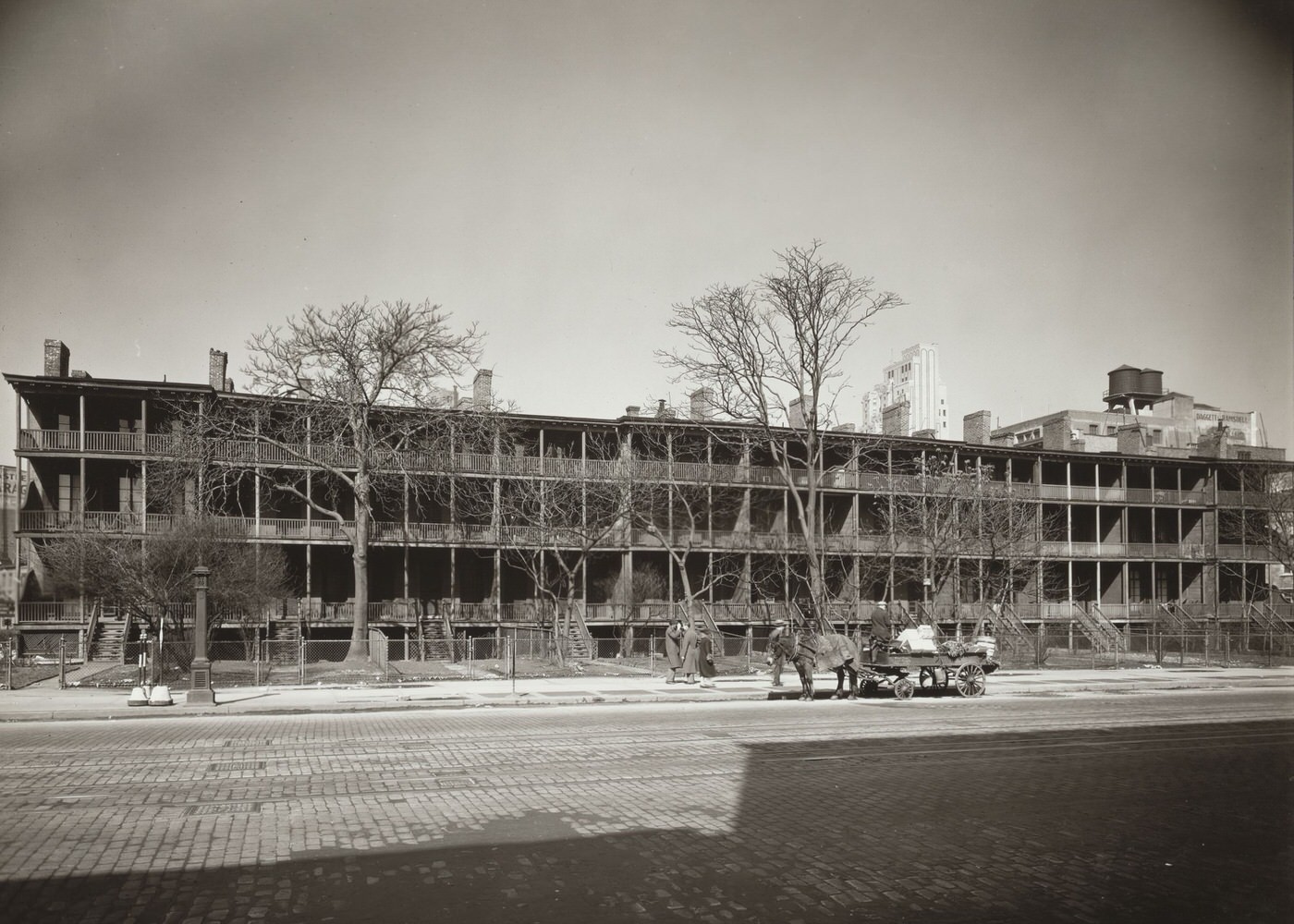 Rheinlander Row, Seventh Avenue Between 12Th And 13Th Streets, 1936.