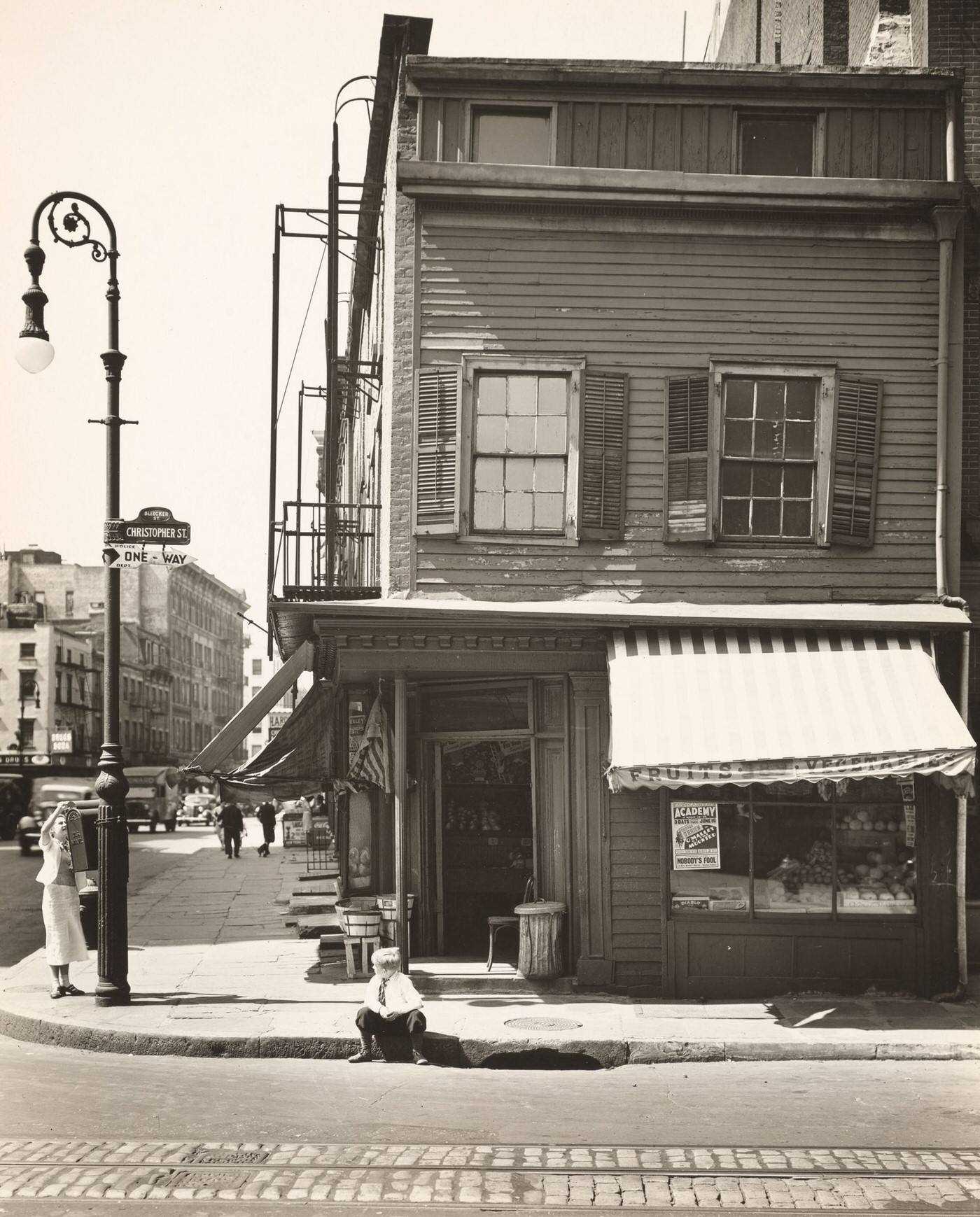Christopher And Bleecker Streets, 1936.