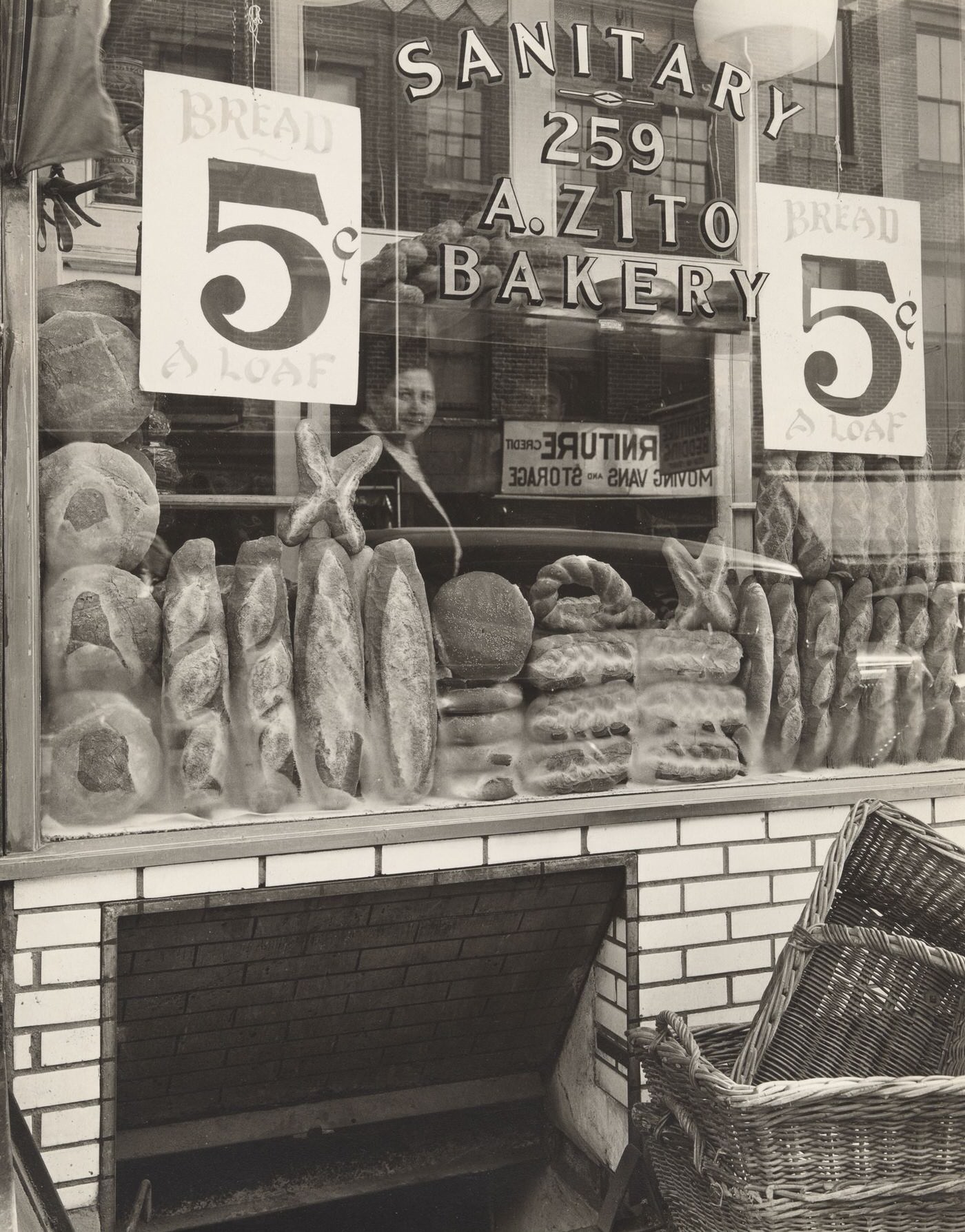 Bread Store, 259 Bleecker Street, 1937.