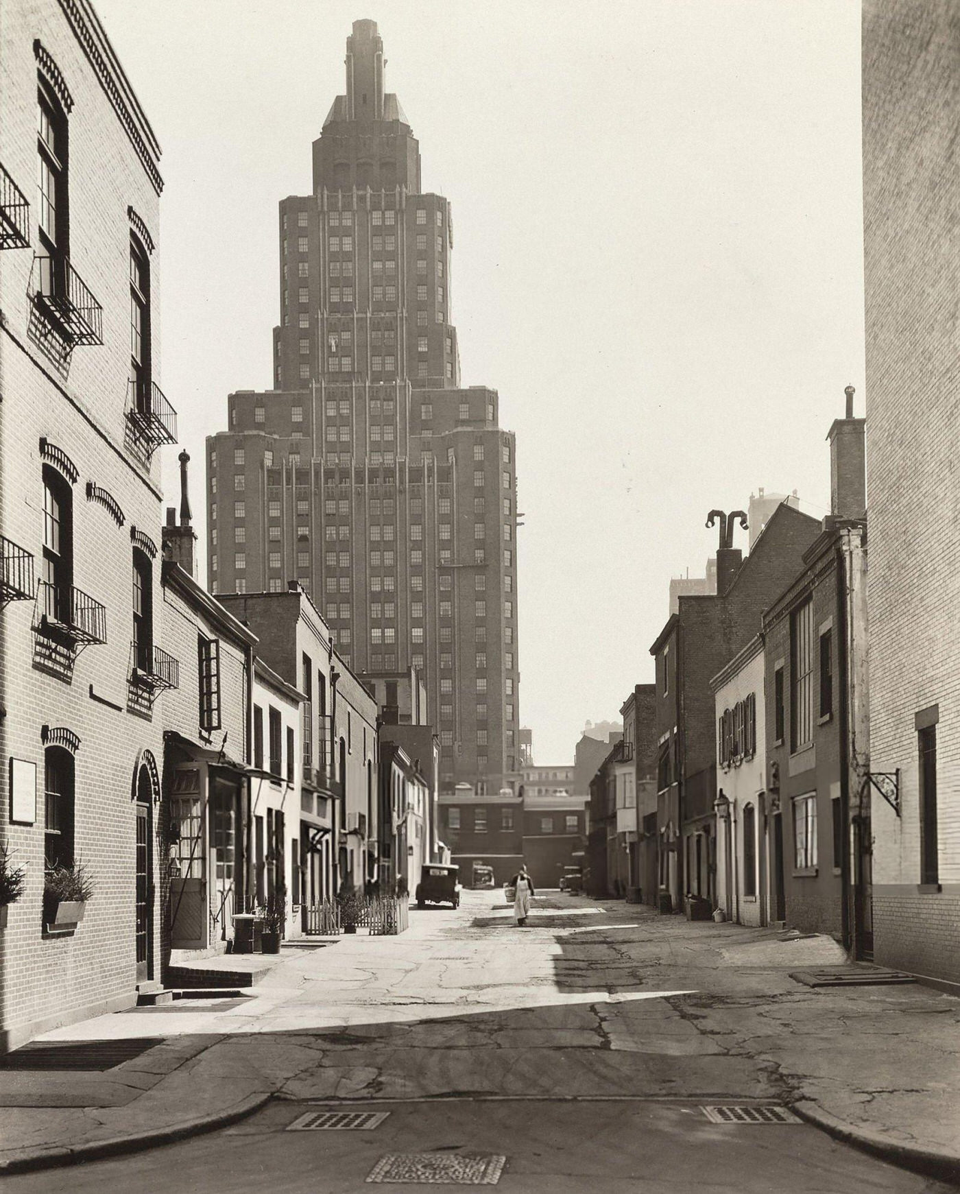Macdougal Alley, 1936.