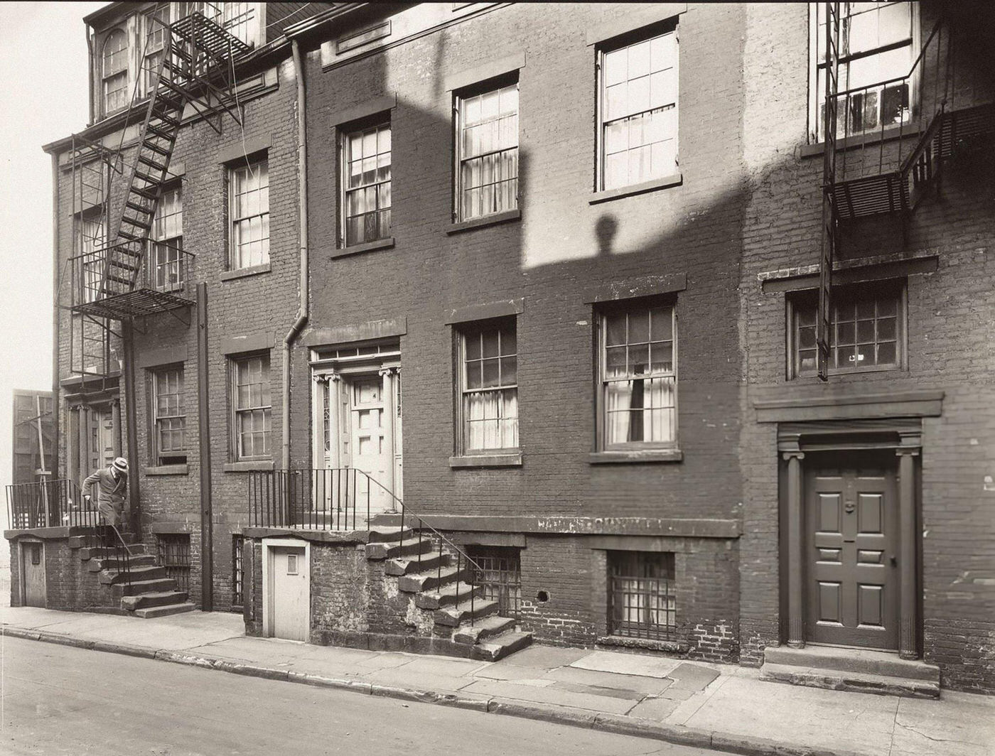Minetta Street, Nos. 2, 4 &Amp;Amp; 6, 1935.