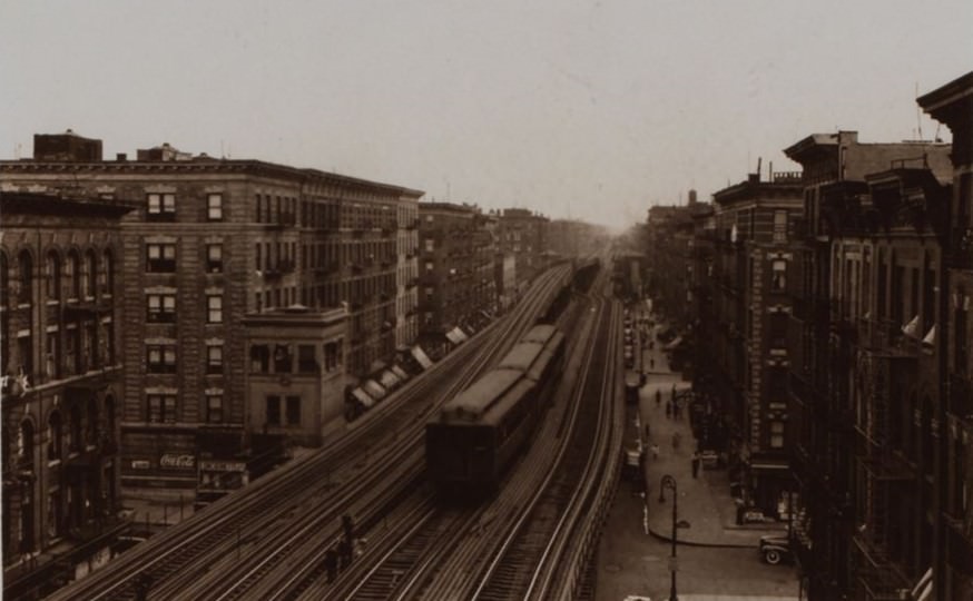 Manhattan: 8Th Avenue And 155Th Street, 1939.