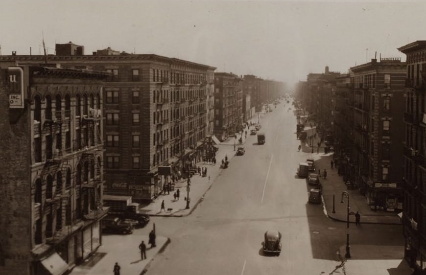 Manhattan: 8Th Avenue And 155Th Street, 1939.