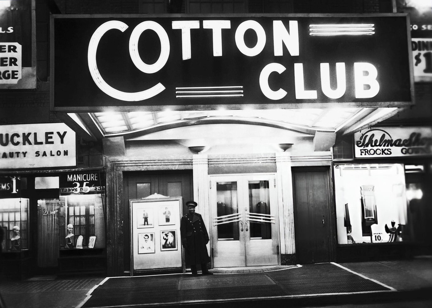 The Cotton Club Nightclub, Featuring Variety Show Performances, Late 1930S.