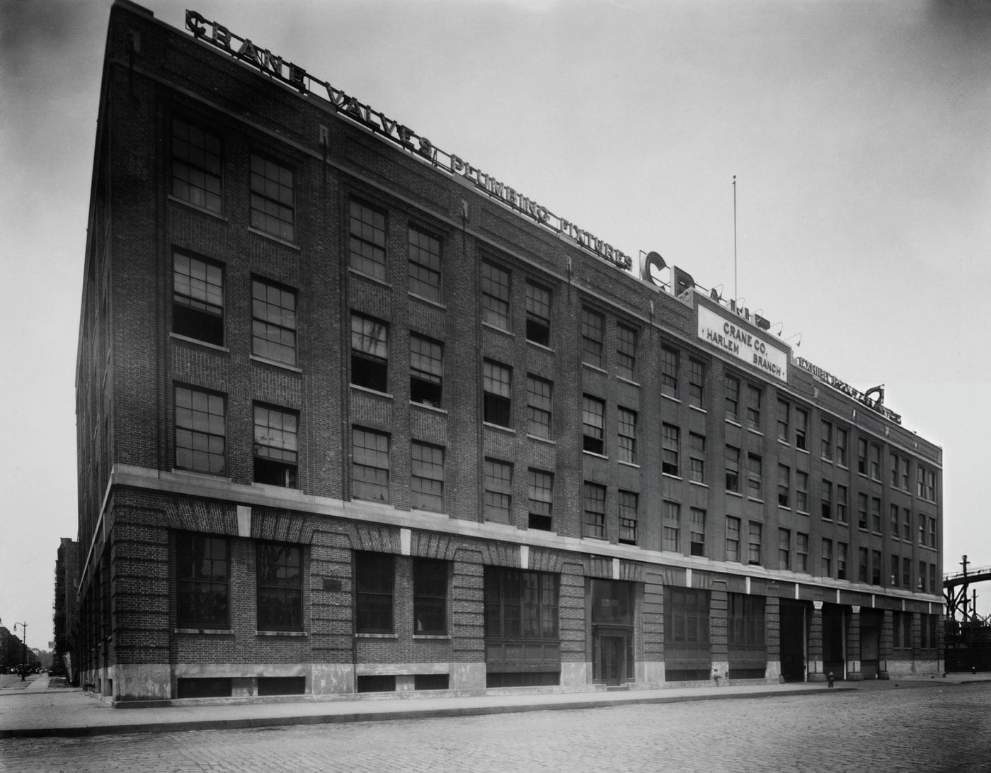 The Crane Company Building In Harlem, 1935.