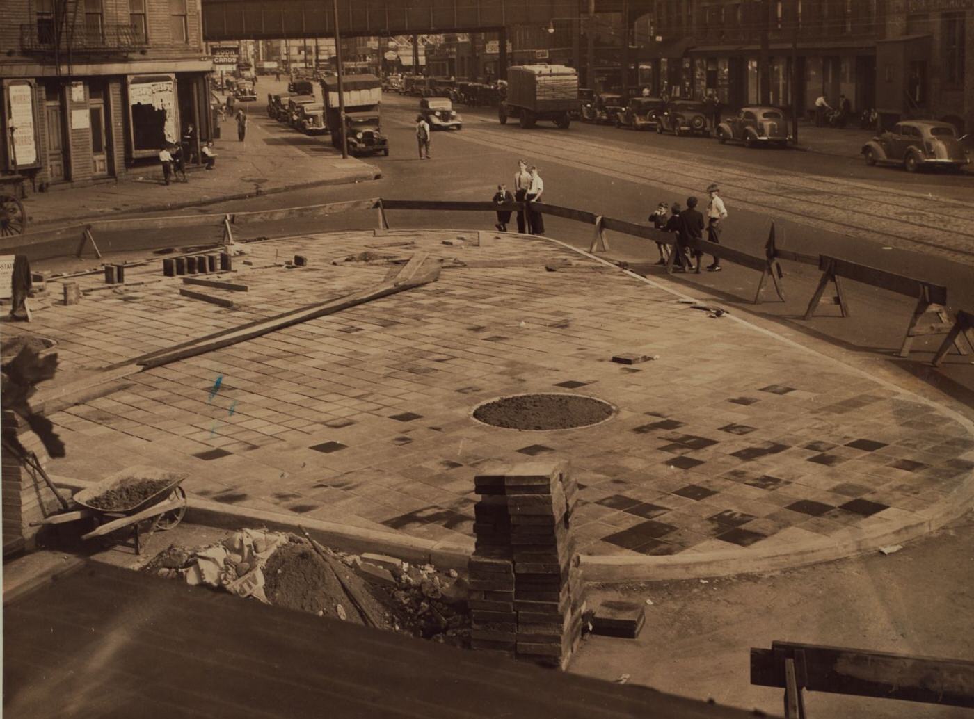 Jackson Avenue - Crane Street, 1936