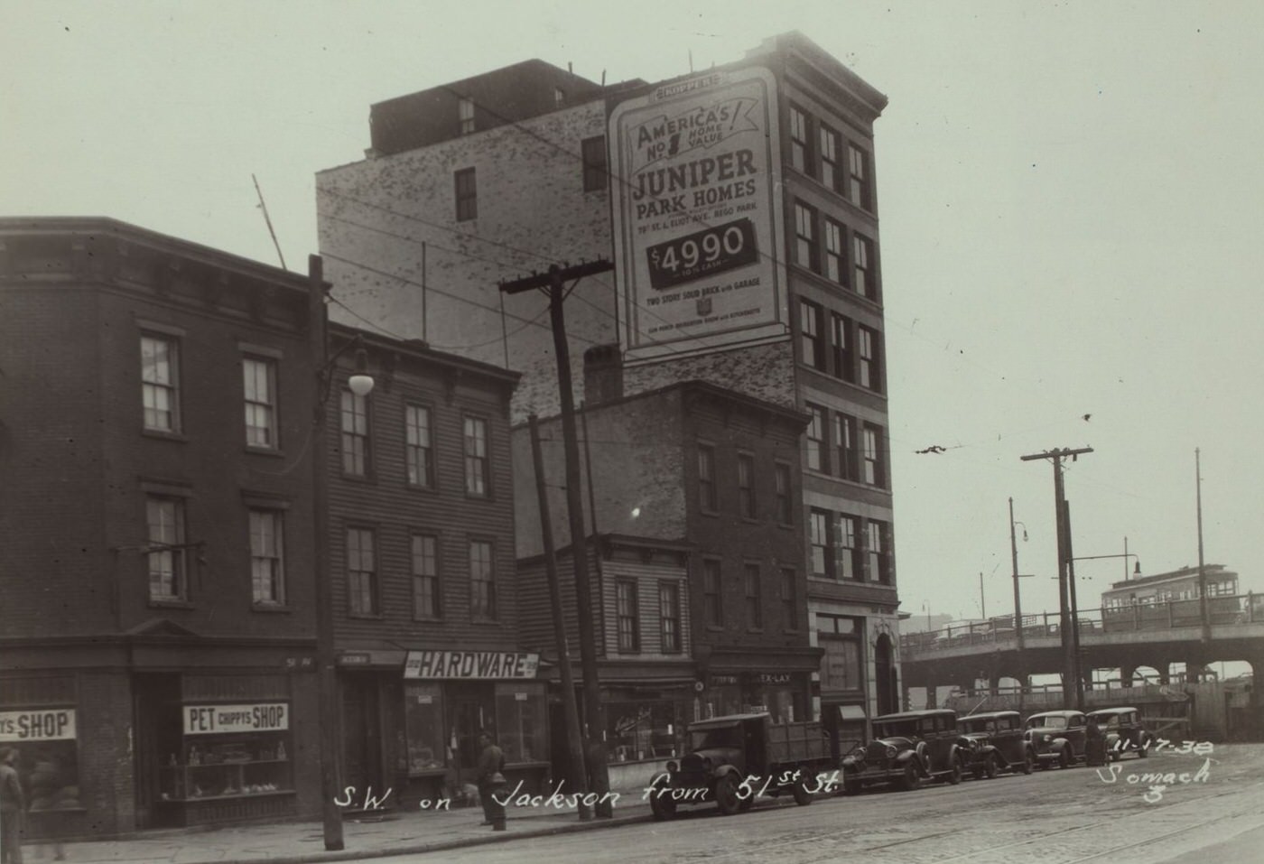 Jackson Avenue - 51st Avenue, 1938