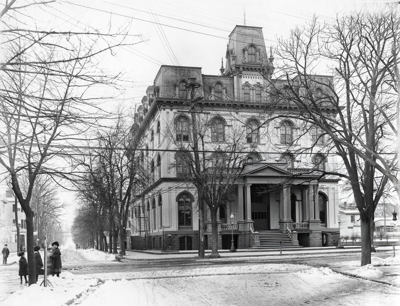 Jamaica, Queens courthouse, circa 1930.