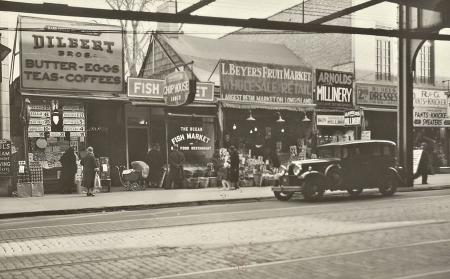 Jamaica Avenue - 166th Street, 1932