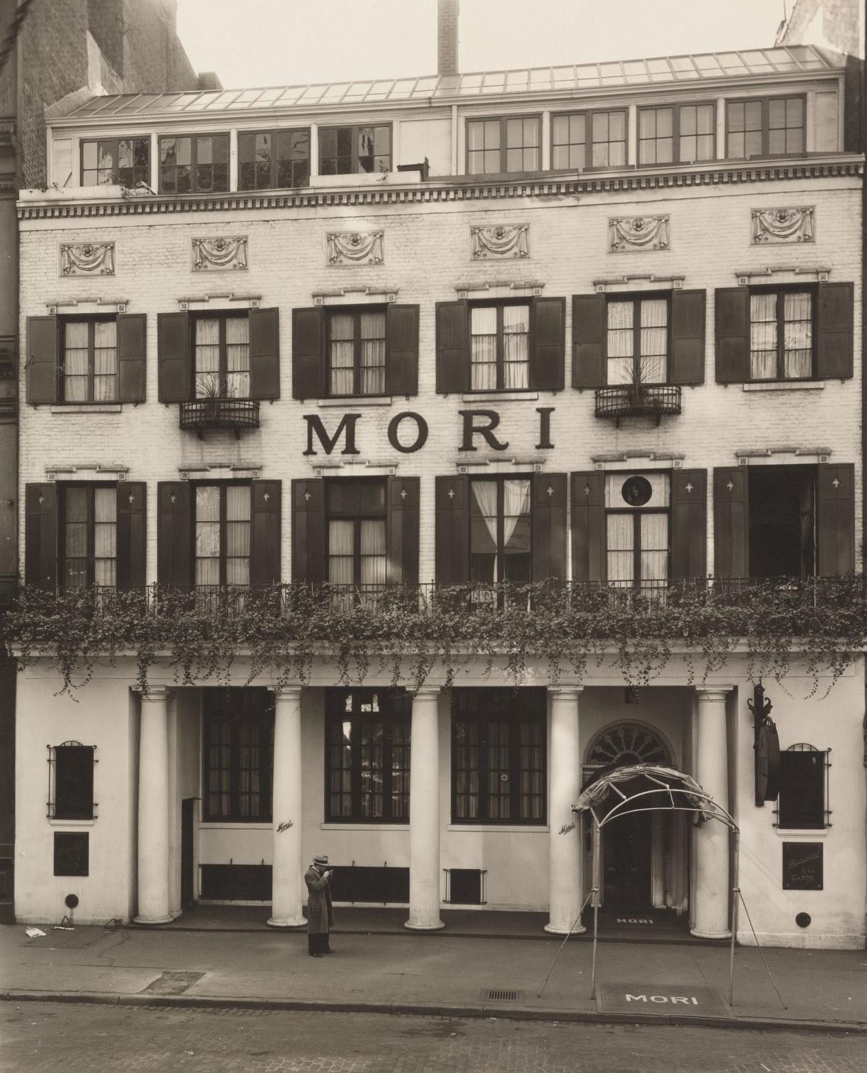 Mori'S Restaurant, 144 Bleeker Street, 1935