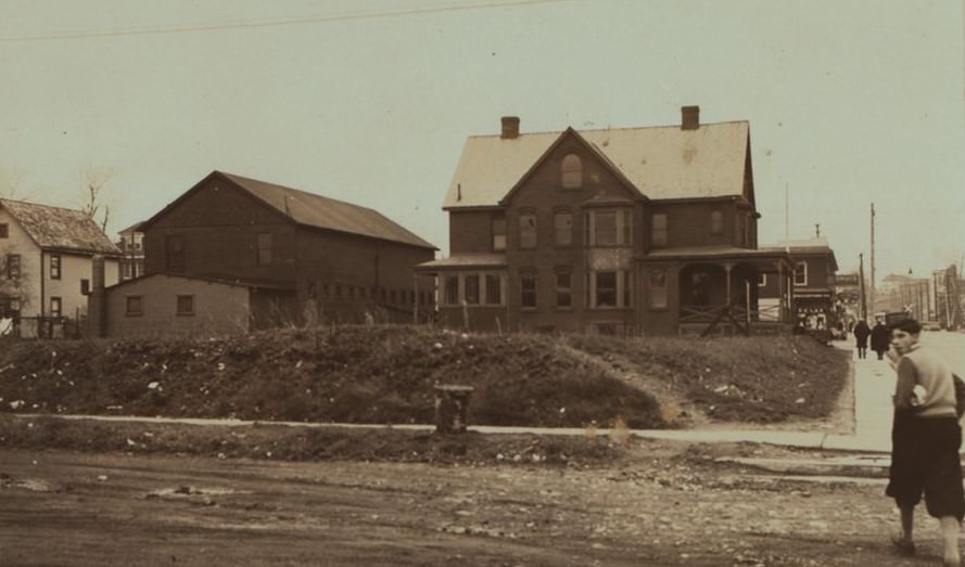 New Dorp Lane and 8th Street, 1937.