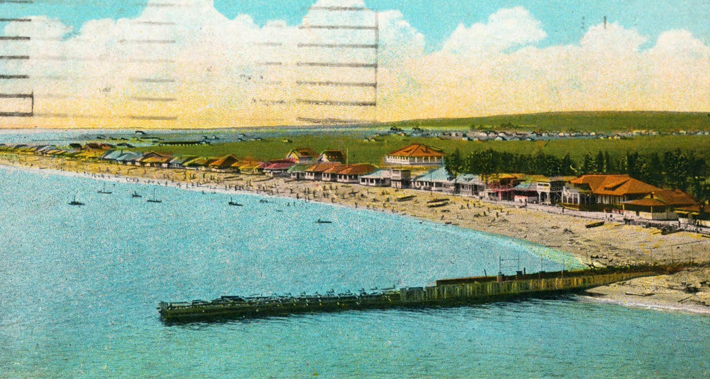 Bird's-eye view of Cedar Grove Beach, New Dorp Beach, S.I..