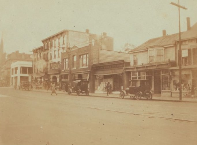 Main Street - Northern Boulevard, 1922