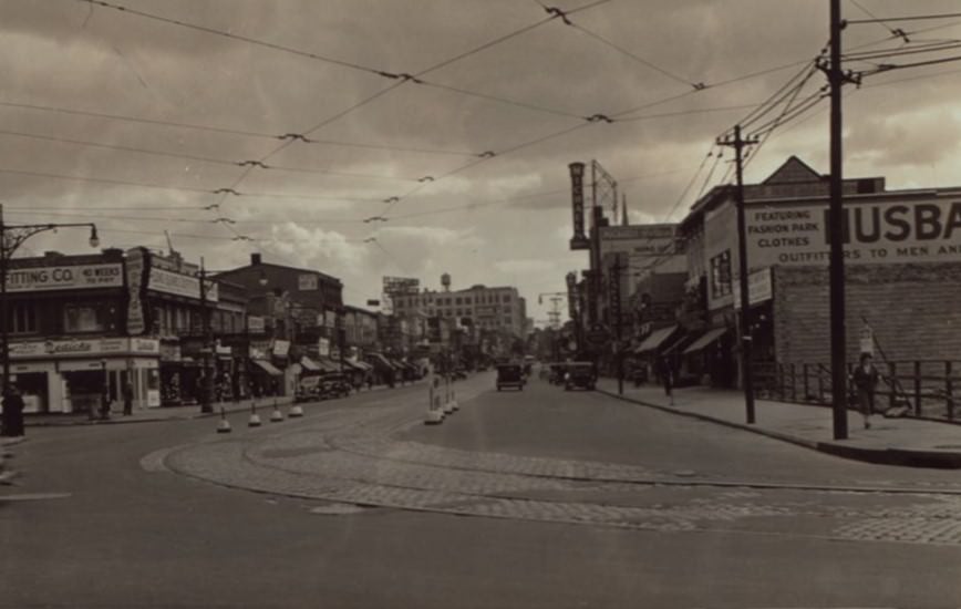Main Street - Northern Boulevard, 1925