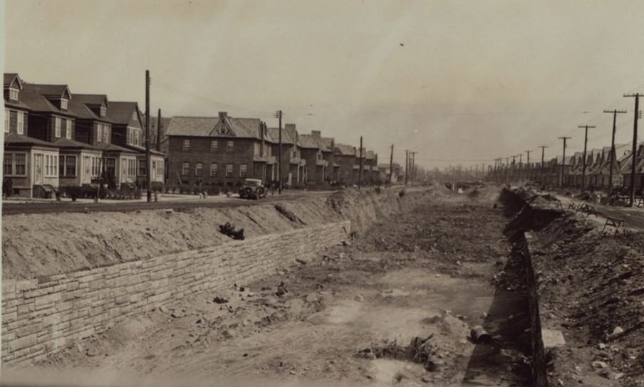 Grand Central Parkwa - Parsons Boulevard, 1932