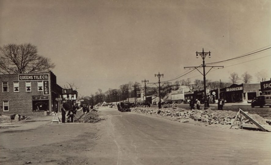Queens Boulevard - 87th Avenue, 1936