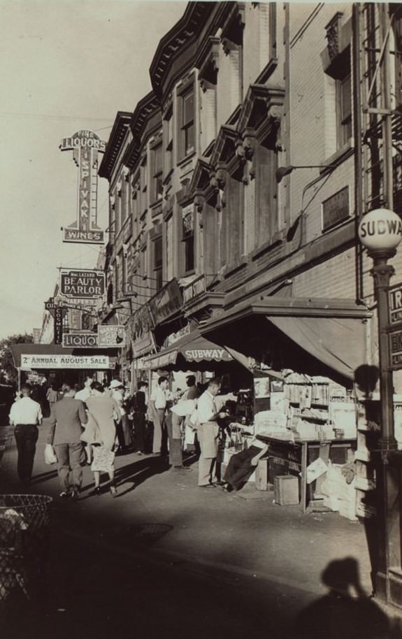 Roosevelt Avenue - Main Street (East)., 1935