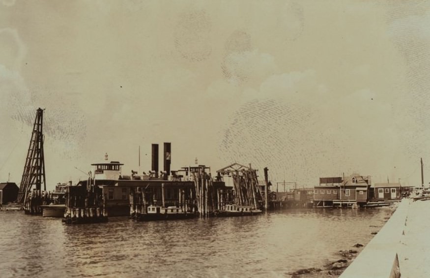 Upper New York Bay, Brooklyn, Bay Ridge, and St. George (Staten Island) ferry, 1939.