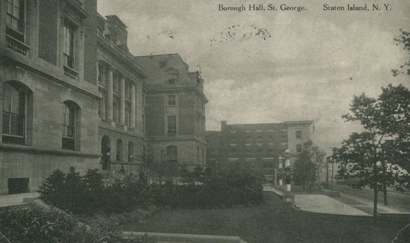 Borough Hall, St. George, Staten Island.