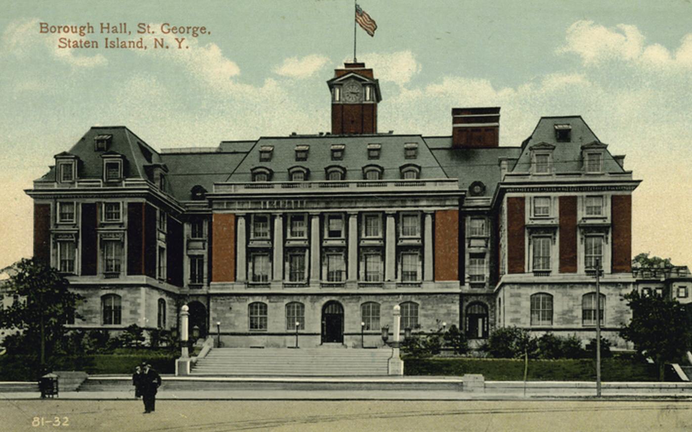 Borough Hall, St. George, Staten Island.
