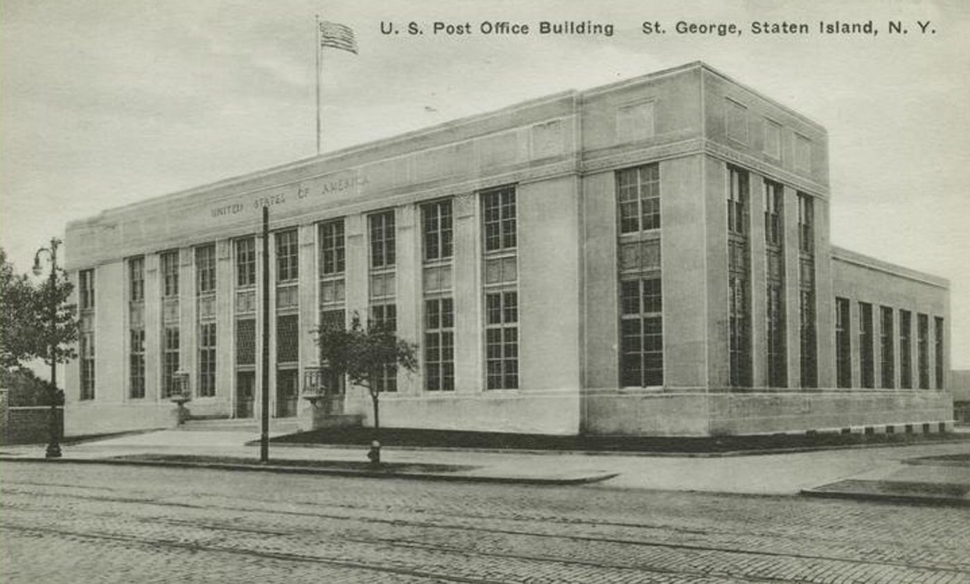 U.S. Post Office Building, St. George, Staten Island.