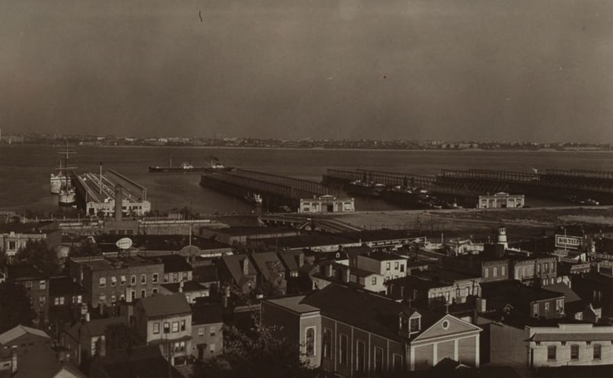 Staten Island - Tompkinsville - Victory Boulevard, 1939.