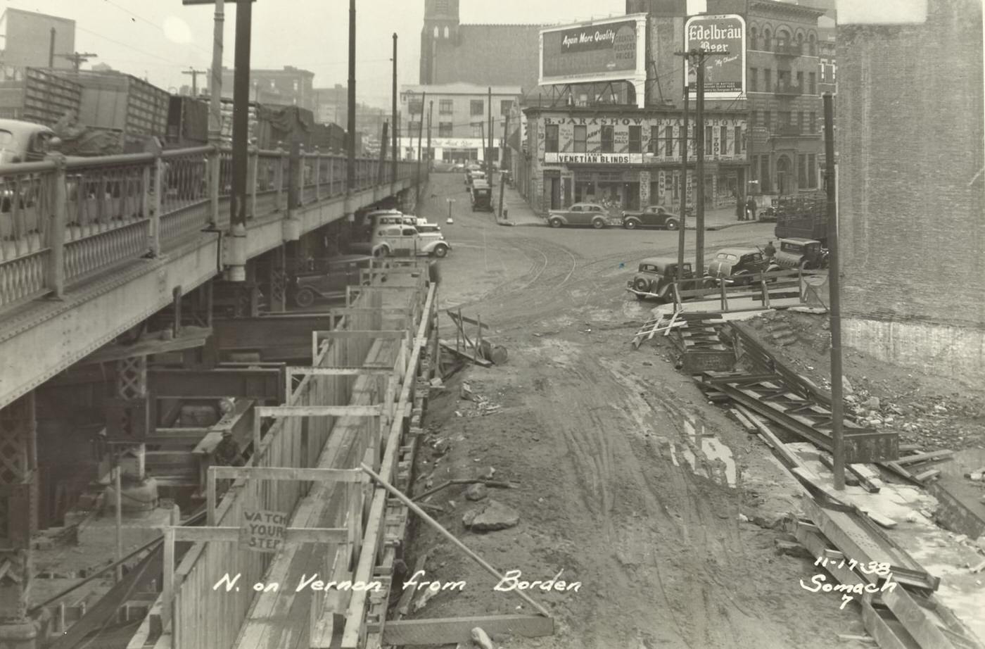 Vernon Boulevard - Borden Avenue, 1938